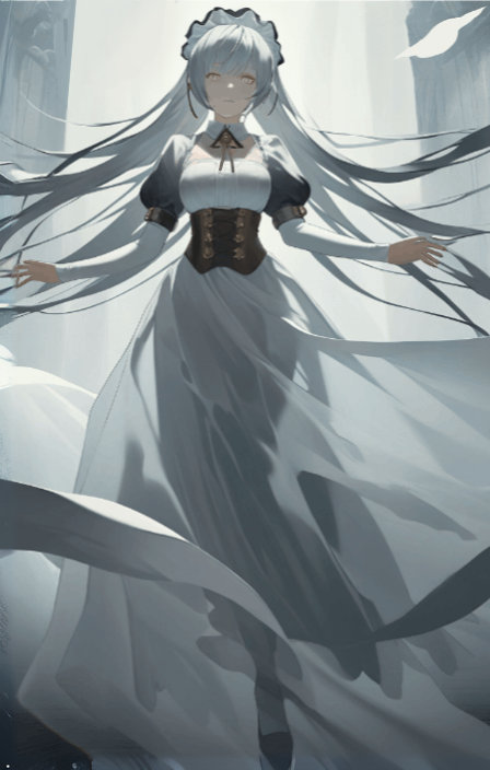 幽霊の使用人（ゴースト）の立ち絵